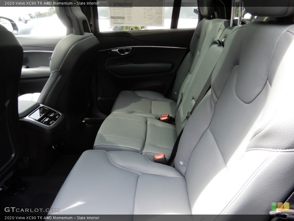 Slate Interior Rear Seat for the 2020 Volvo XC90 T6 AWD Momentum #134827154