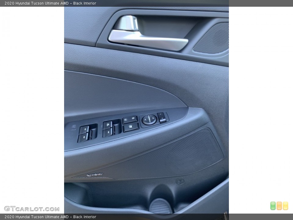 Black Interior Controls for the 2020 Hyundai Tucson Ultimate AWD #134828048