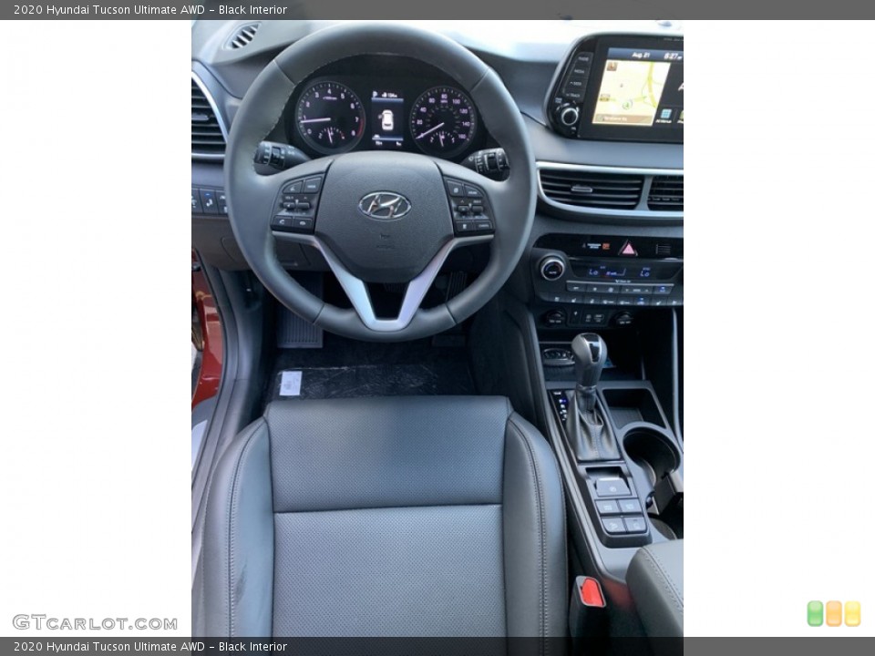 Black Interior Steering Wheel for the 2020 Hyundai Tucson Ultimate AWD #134828081