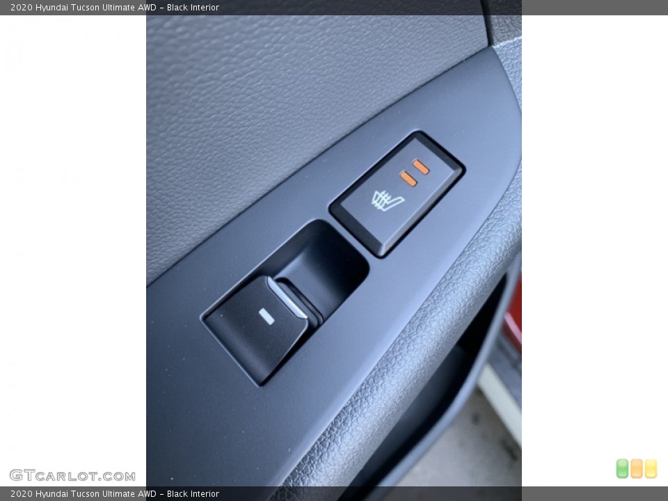 Black Interior Controls for the 2020 Hyundai Tucson Ultimate AWD #134828174