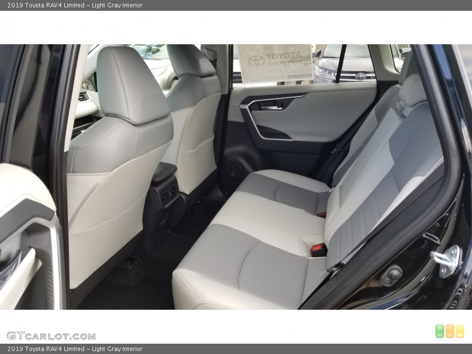 Light Gray Interior Rear Seat for the 2019 Toyota RAV4 Limited #134828414