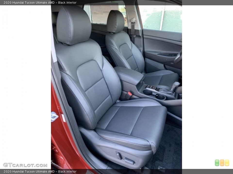 Black Interior Front Seat for the 2020 Hyundai Tucson Ultimate AWD #134828522