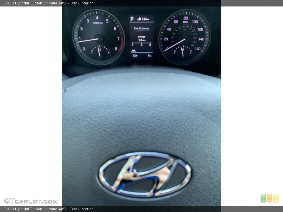Black Interior Gauges for the 2020 Hyundai Tucson Ultimate AWD #134828603