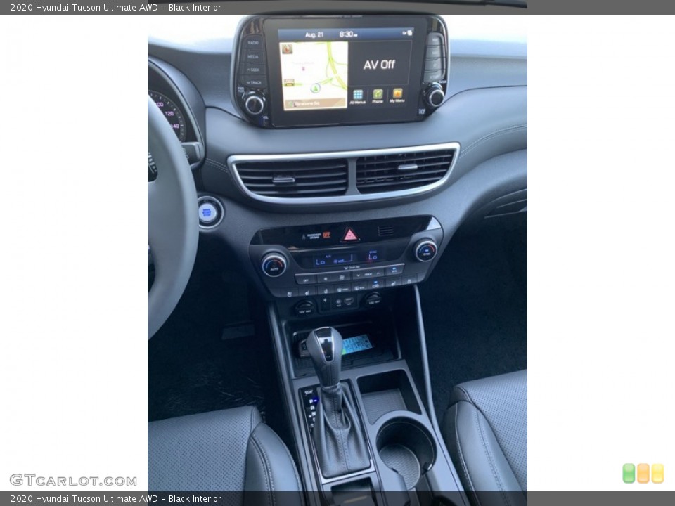 Black Interior Controls for the 2020 Hyundai Tucson Ultimate AWD #134828615
