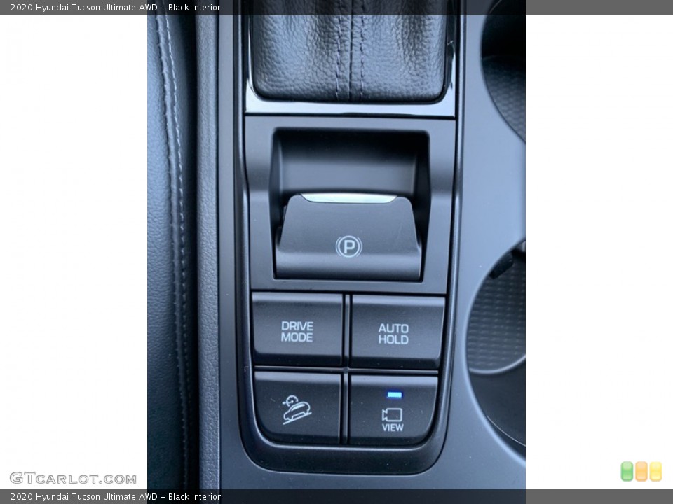 Black Interior Controls for the 2020 Hyundai Tucson Ultimate AWD #134828675