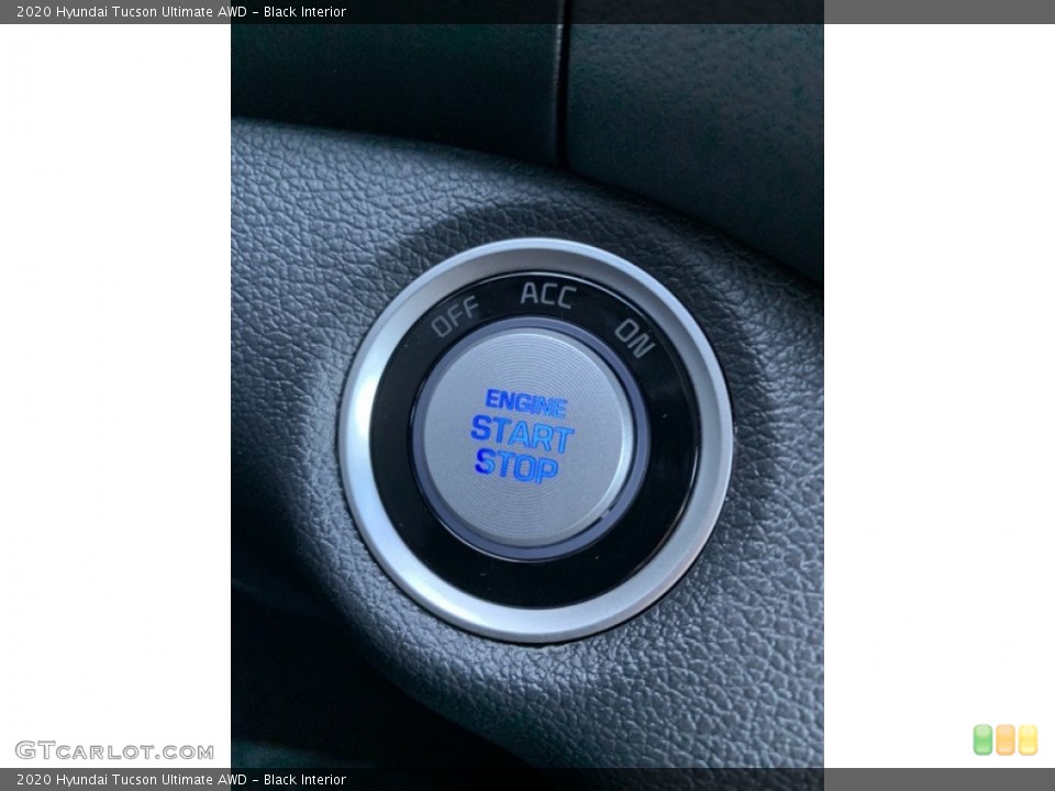 Black Interior Controls for the 2020 Hyundai Tucson Ultimate AWD #134828693