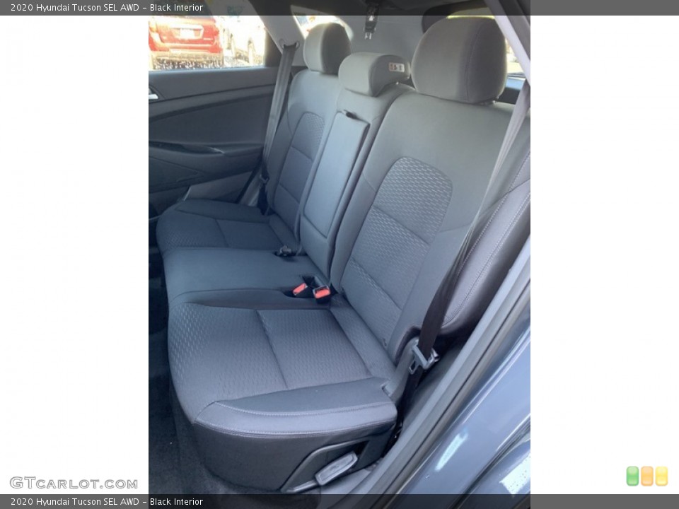 Black Interior Rear Seat for the 2020 Hyundai Tucson SEL AWD #134829296
