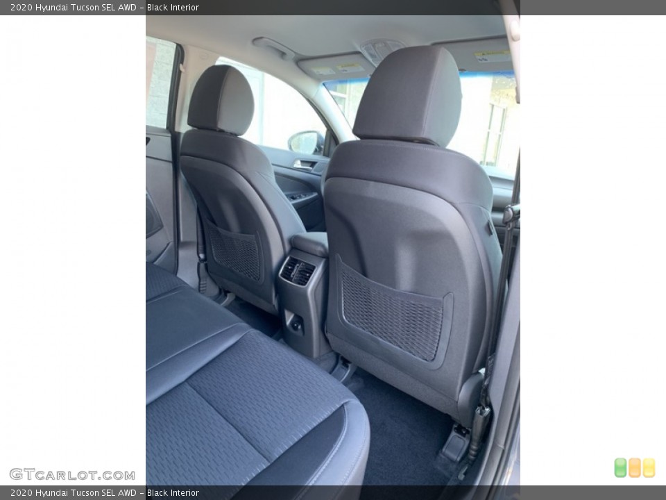 Black Interior Rear Seat for the 2020 Hyundai Tucson SEL AWD #134829491