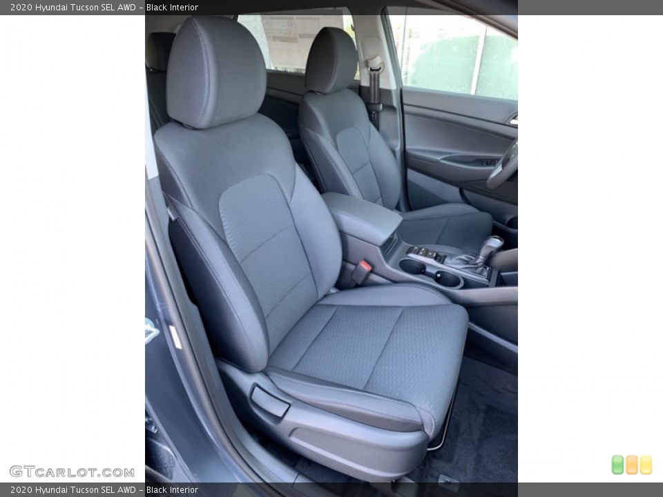 Black Interior Front Seat for the 2020 Hyundai Tucson SEL AWD #134829518