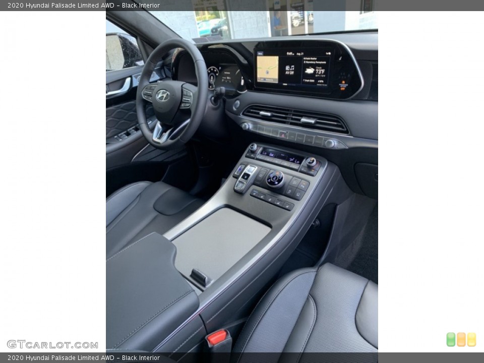 Black Interior Dashboard for the 2020 Hyundai Palisade Limited AWD #134831927