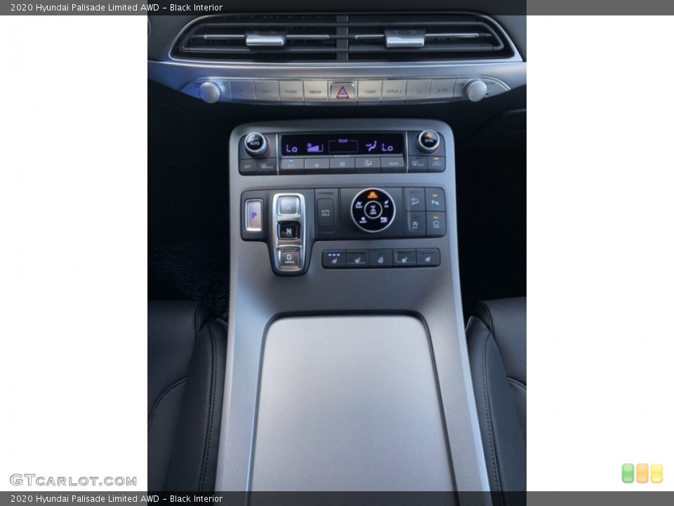 Black Interior Controls for the 2020 Hyundai Palisade Limited AWD #134832236