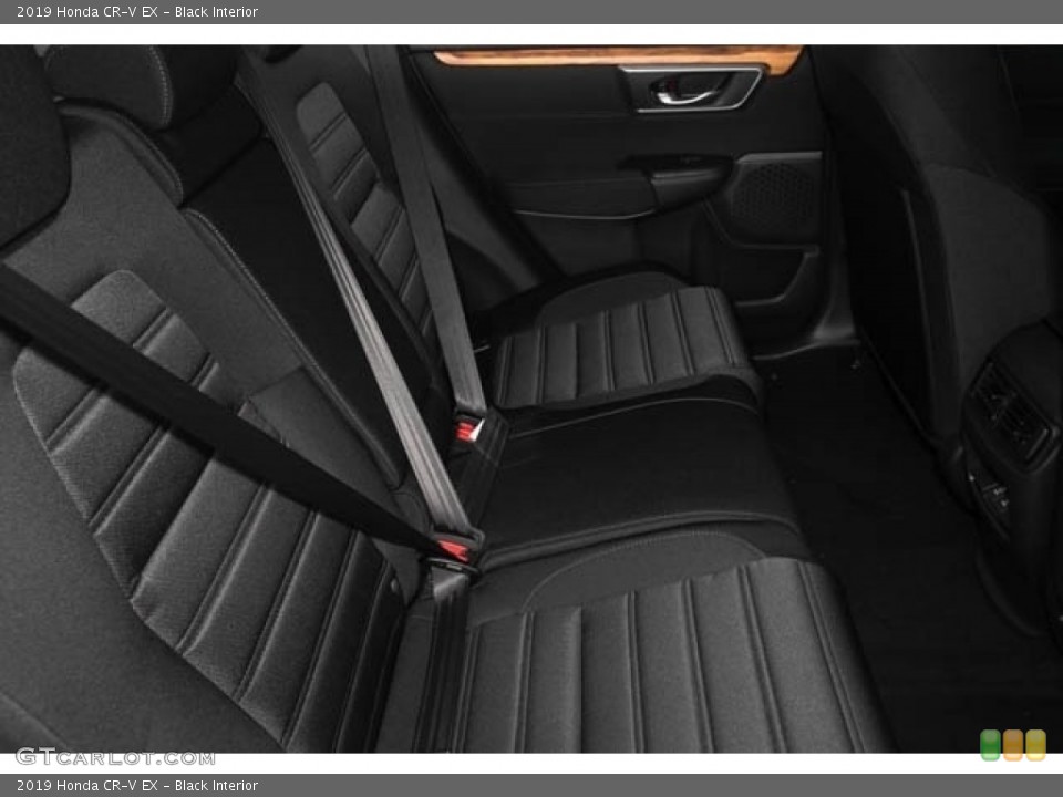 Black Interior Rear Seat for the 2019 Honda CR-V EX #134833208