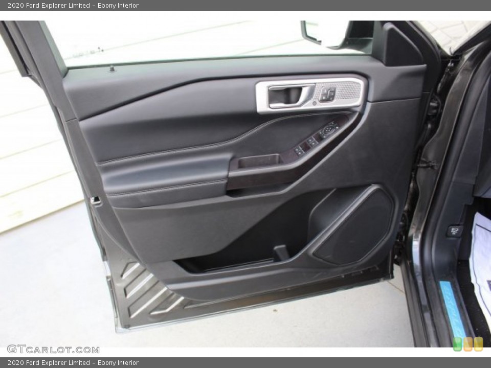 Ebony Interior Door Panel for the 2020 Ford Explorer Limited #134833671