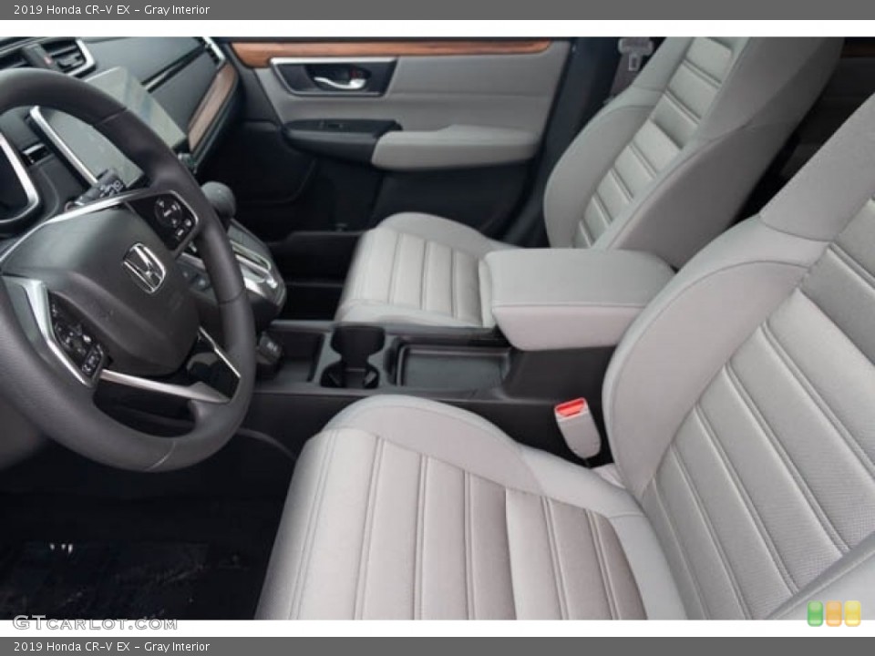 Gray Interior Front Seat for the 2019 Honda CR-V EX #134834087