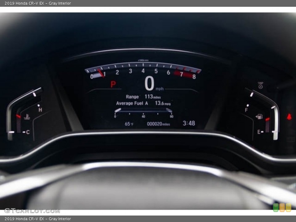 Gray Interior Gauges for the 2019 Honda CR-V EX #134834126