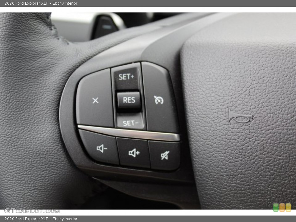 Ebony Interior Steering Wheel for the 2020 Ford Explorer XLT #134834330