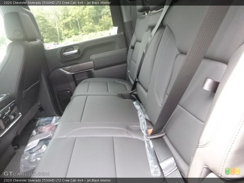 Jet Black Interior Rear Seat for the 2020 Chevrolet Silverado 2500HD LTZ Crew Cab 4x4 #134838671