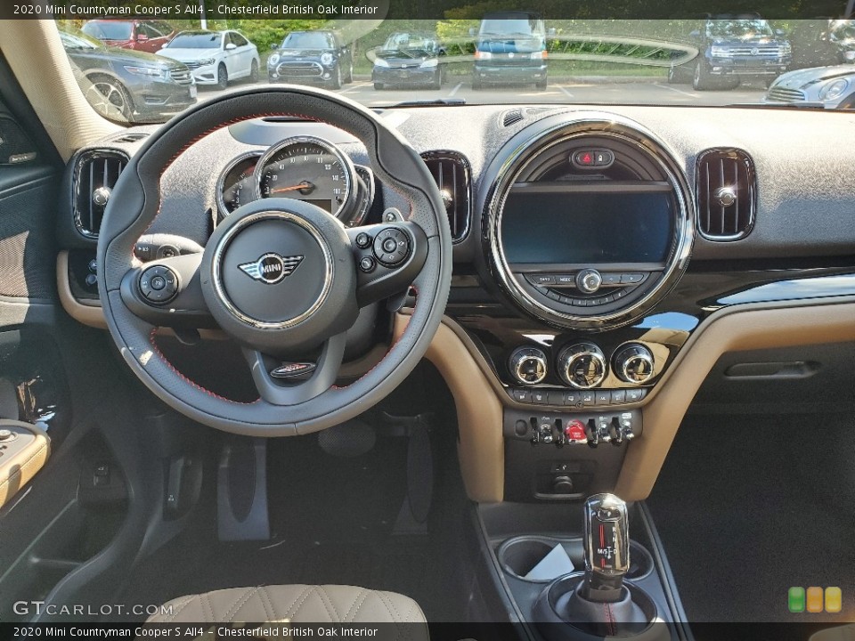 Chesterfield British Oak Interior Dashboard for the 2020 Mini Countryman Cooper S All4 #134845247