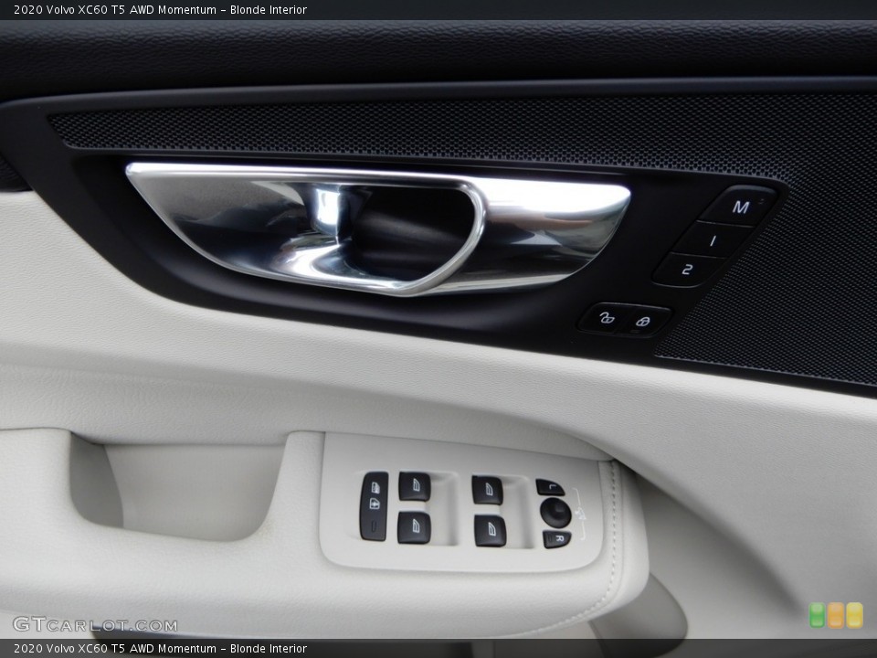 Blonde Interior Door Panel for the 2020 Volvo XC60 T5 AWD Momentum #134852042
