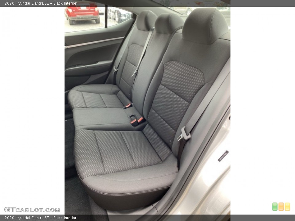 Black Interior Rear Seat for the 2020 Hyundai Elantra SE #134852715