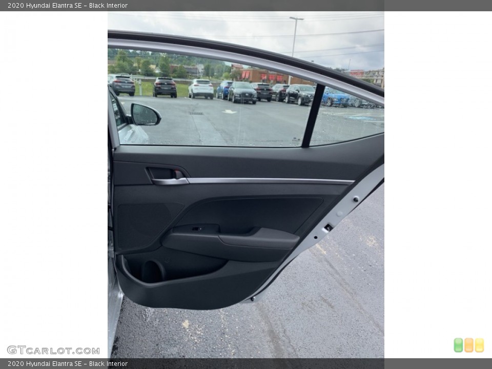 Black Interior Door Panel for the 2020 Hyundai Elantra SE #134852797