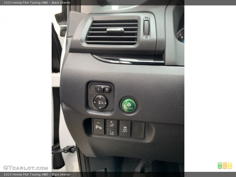 Black Interior Controls for the 2020 Honda Pilot Touring AWD #134853233