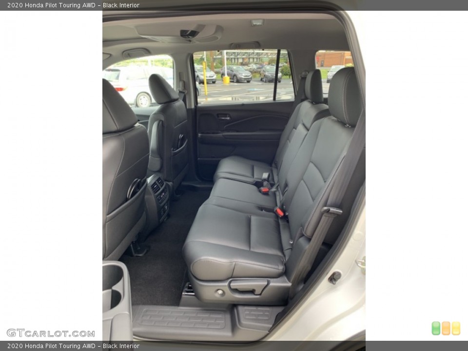 Black Interior Rear Seat for the 2020 Honda Pilot Touring AWD #134853363