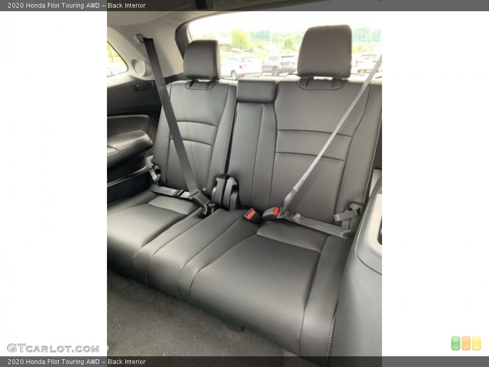 Black Interior Rear Seat for the 2020 Honda Pilot Touring AWD #134853390