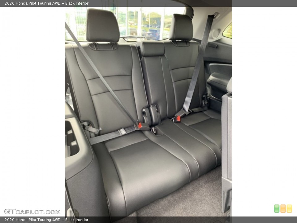 Black Interior Rear Seat for the 2020 Honda Pilot Touring AWD #134853588