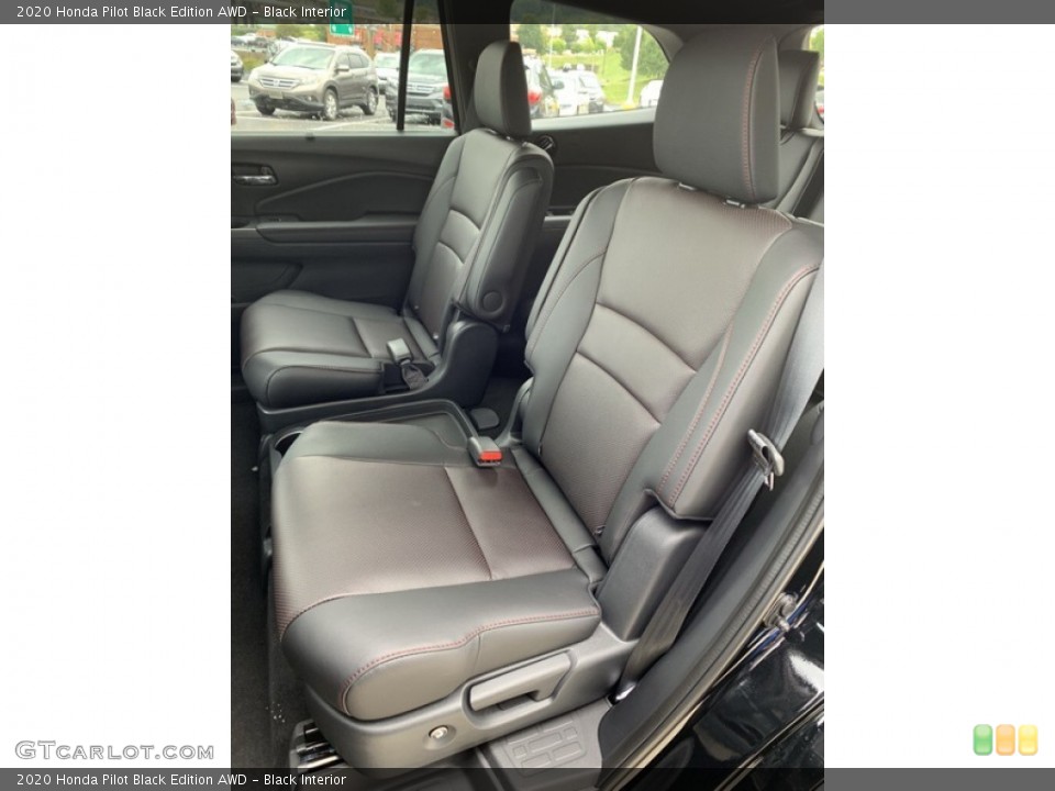 Black Interior Rear Seat for the 2020 Honda Pilot Black Edition AWD #134855472