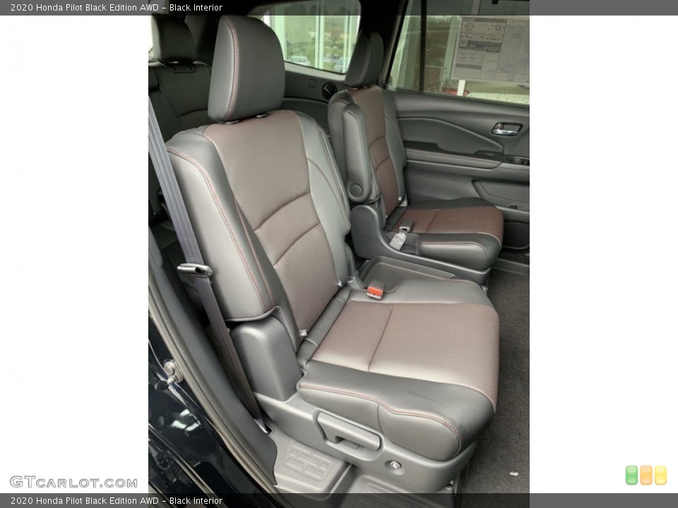 Black Interior Rear Seat for the 2020 Honda Pilot Black Edition AWD #134855691