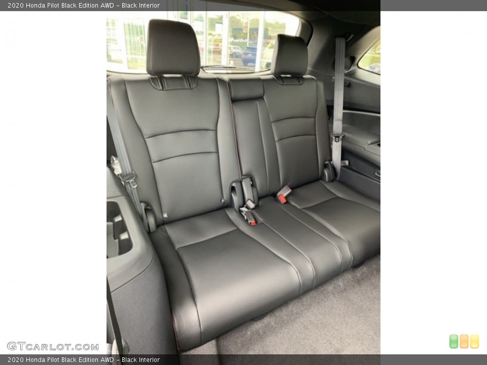 Black Interior Rear Seat for the 2020 Honda Pilot Black Edition AWD #134855724