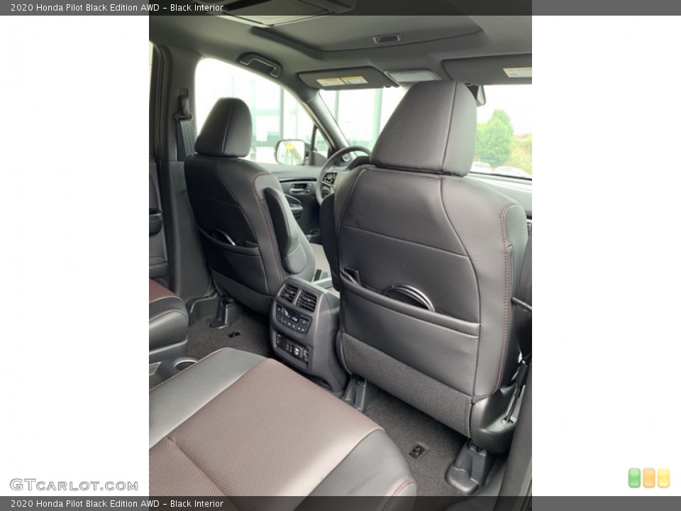 Black Interior Rear Seat for the 2020 Honda Pilot Black Edition AWD #134855736