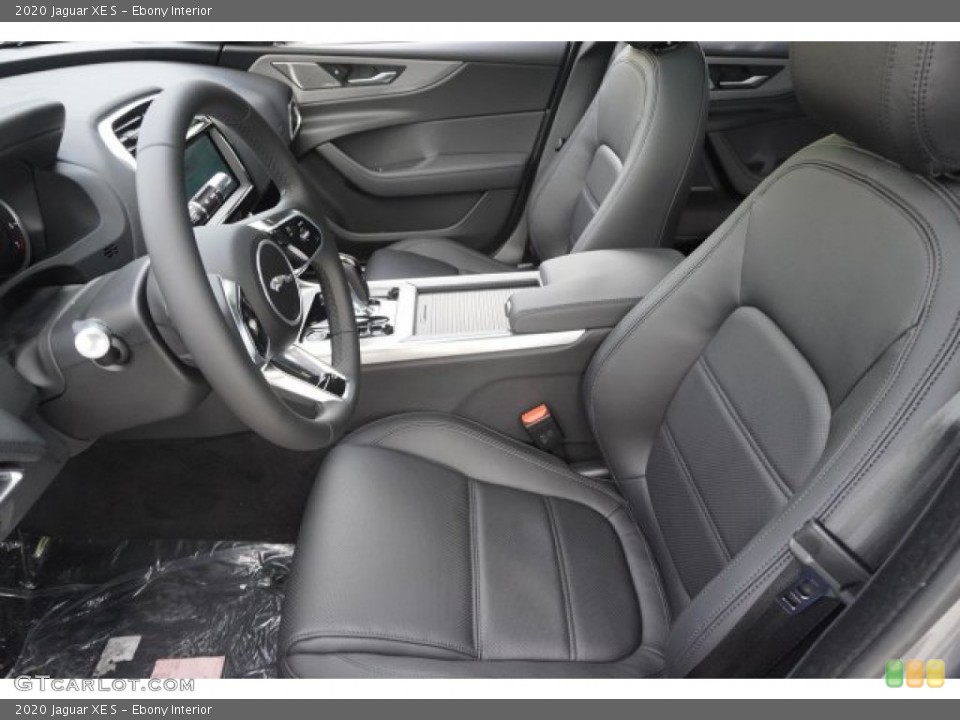Ebony Interior Front Seat for the 2020 Jaguar XE S #134858835