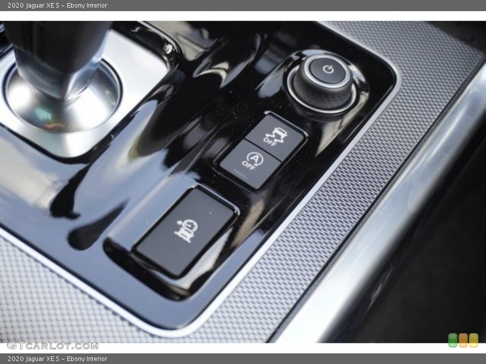 Ebony Interior Controls for the 2020 Jaguar XE S #134859066