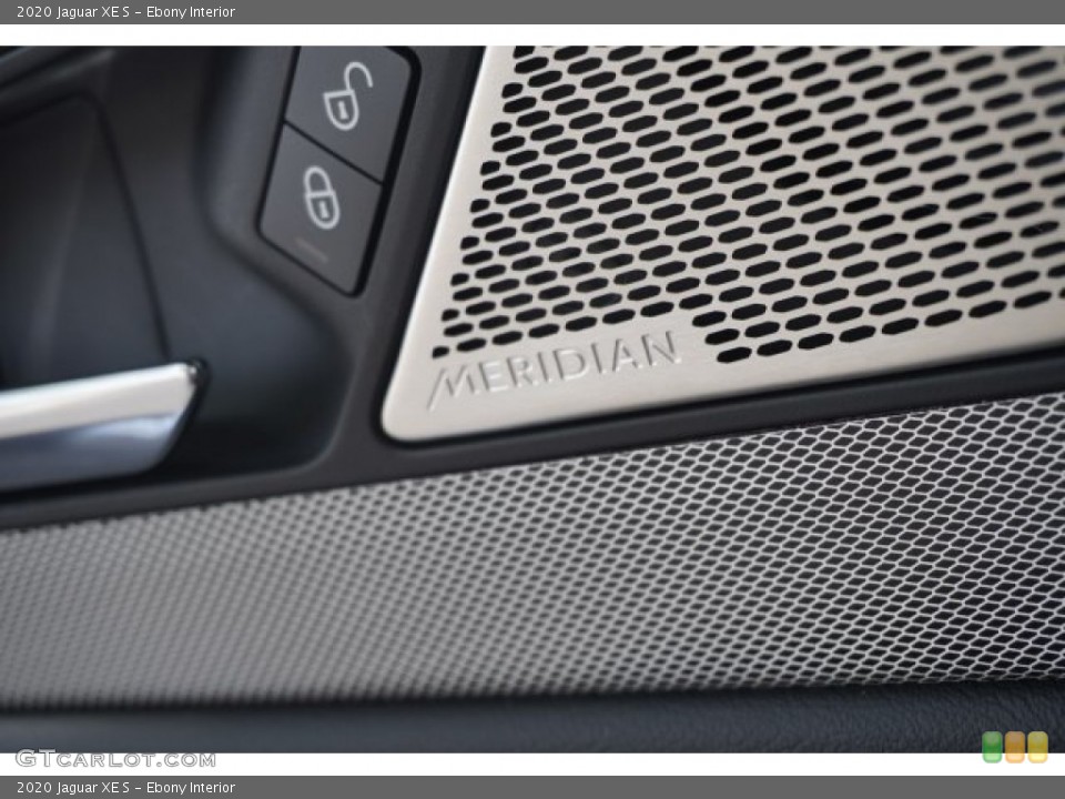 Ebony Interior Audio System for the 2020 Jaguar XE S #134859165