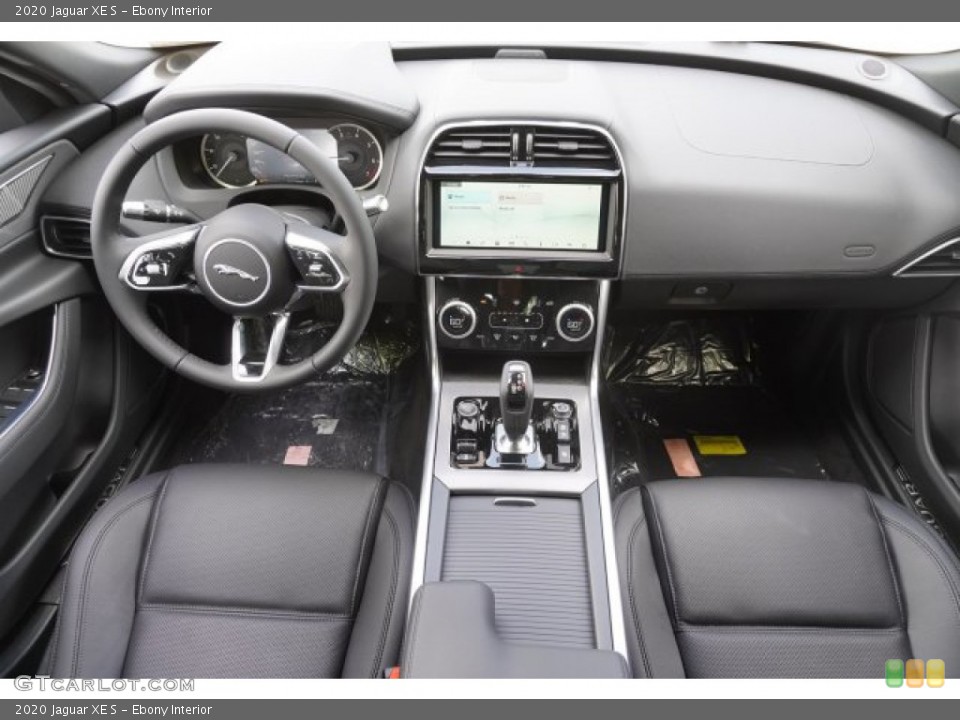 Ebony Interior Dashboard for the 2020 Jaguar XE S #134859279