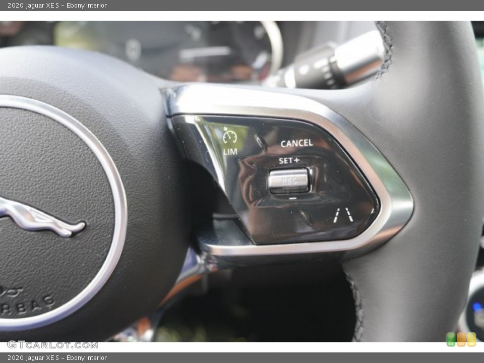 Ebony Interior Steering Wheel for the 2020 Jaguar XE S #134859342