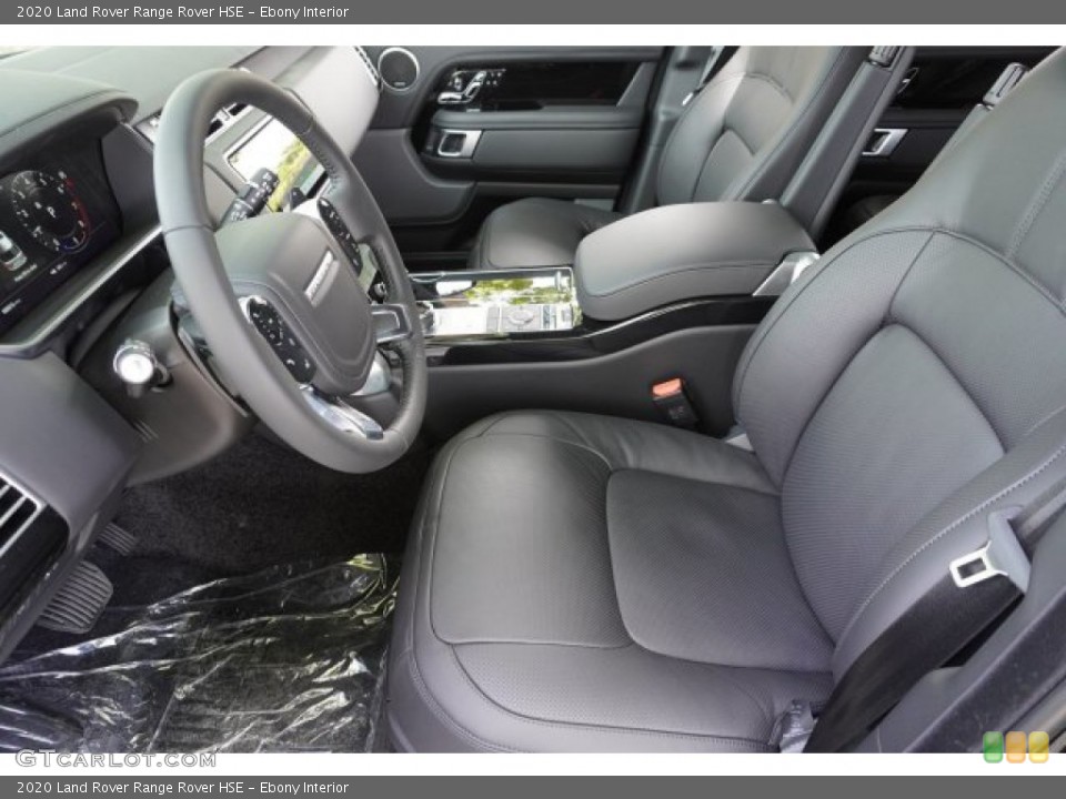 Ebony Interior Front Seat for the 2020 Land Rover Range Rover HSE #134859639