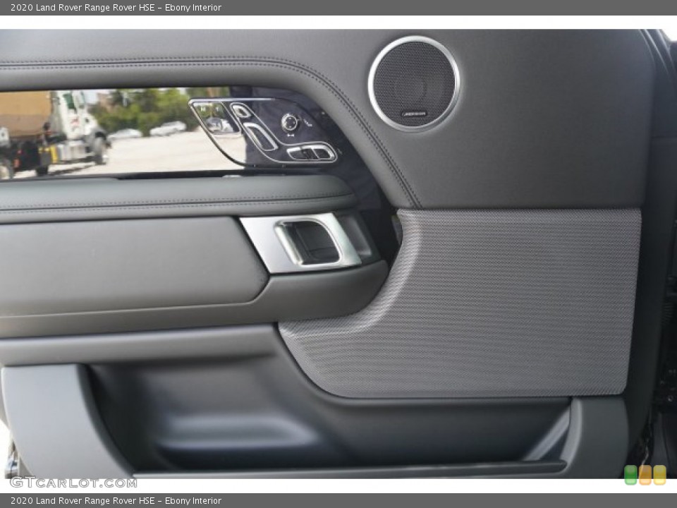 Ebony Interior Door Panel for the 2020 Land Rover Range Rover HSE #134859879