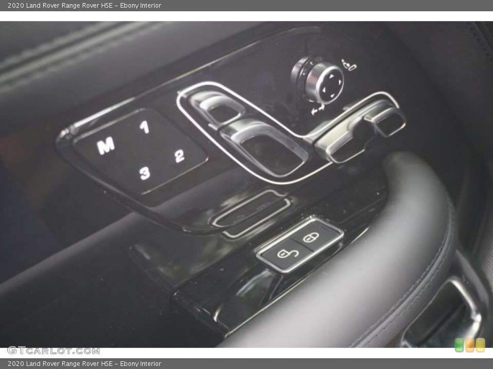 Ebony Interior Controls for the 2020 Land Rover Range Rover HSE #134859903