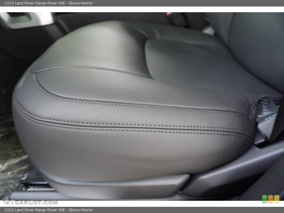 Ebony Interior Front Seat for the 2020 Land Rover Range Rover HSE #134859936