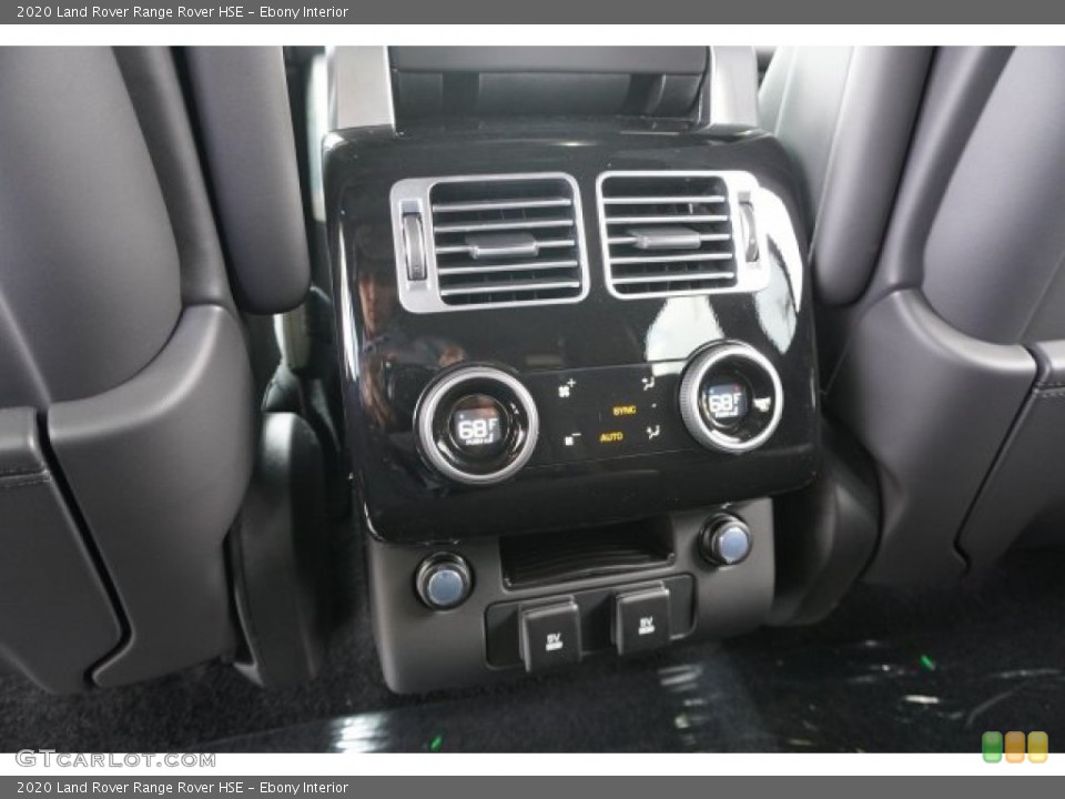 Ebony Interior Controls for the 2020 Land Rover Range Rover HSE #134859960