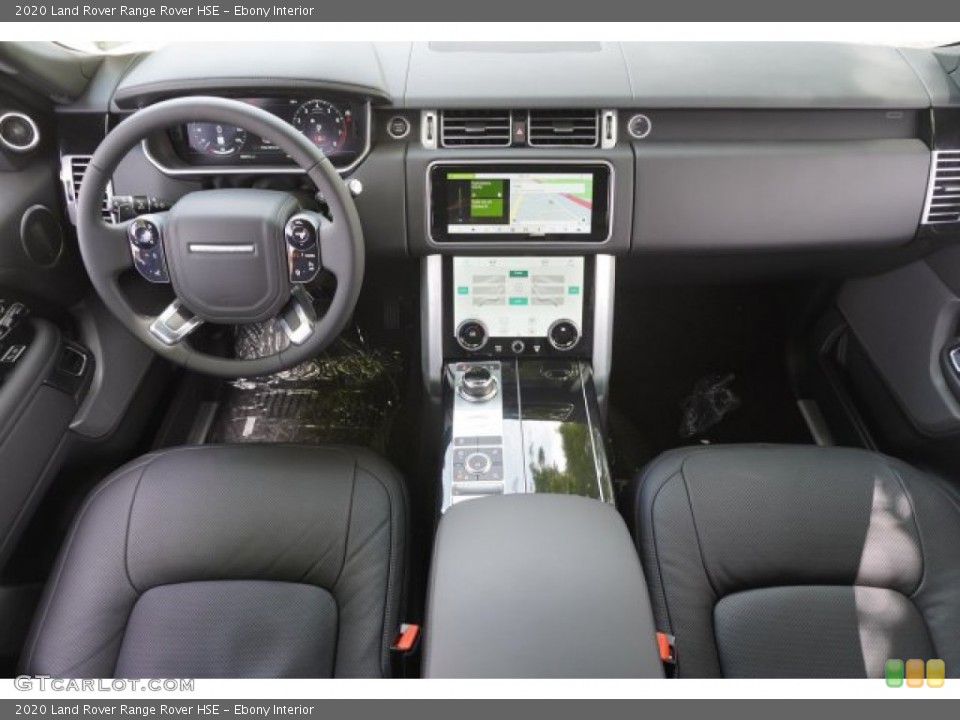 Ebony Interior Dashboard for the 2020 Land Rover Range Rover HSE #134859990