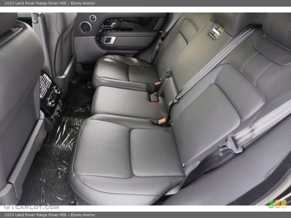 Ebony Interior Rear Seat for the 2020 Land Rover Range Rover HSE #134860121