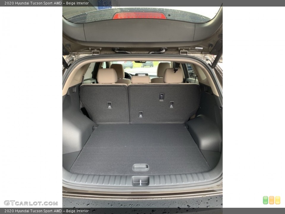 Beige Interior Trunk for the 2020 Hyundai Tucson Sport AWD #134861835
