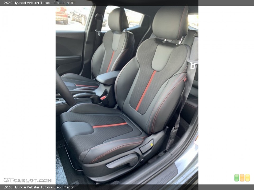 Black Interior Photo for the 2020 Hyundai Veloster Turbo #134864691