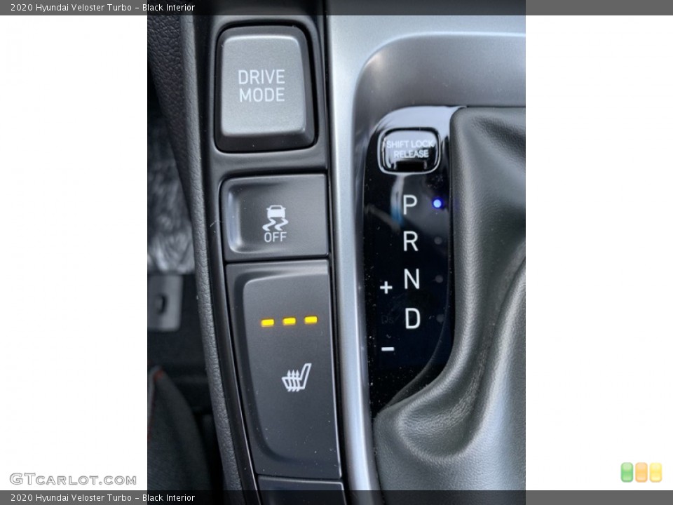 Black Interior Controls for the 2020 Hyundai Veloster Turbo #134864917