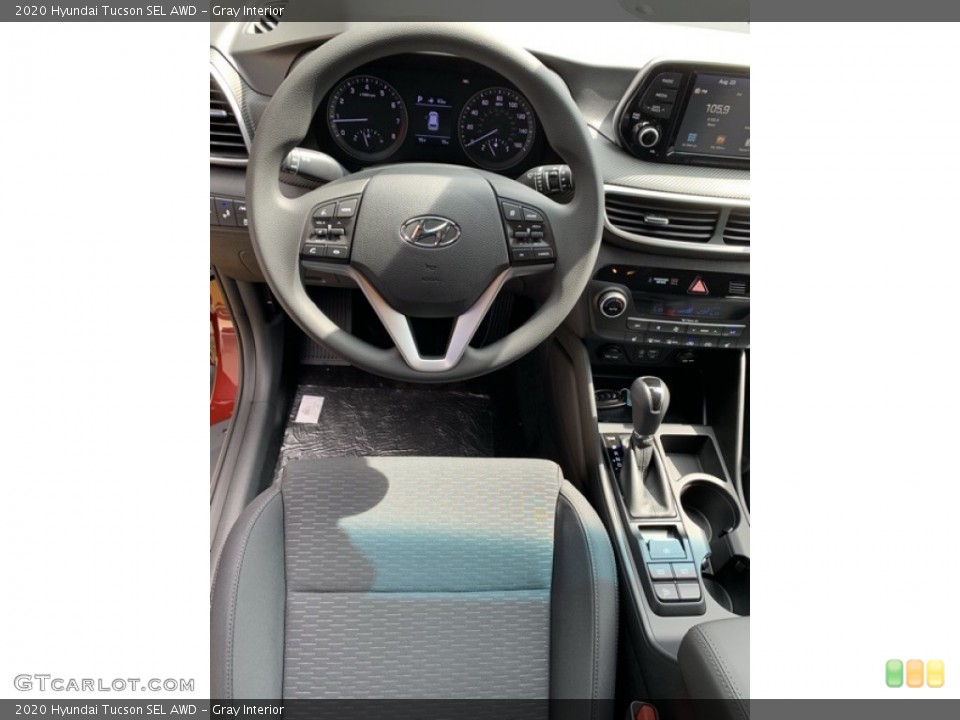 Gray Interior Steering Wheel for the 2020 Hyundai Tucson SEL AWD #134868929