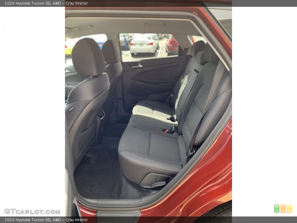 Gray Interior Rear Seat for the 2020 Hyundai Tucson SEL AWD #134869007